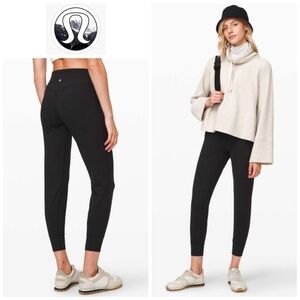 Lululemon Sz 4 Align Jogger *28" in Black Nulu Materiall
